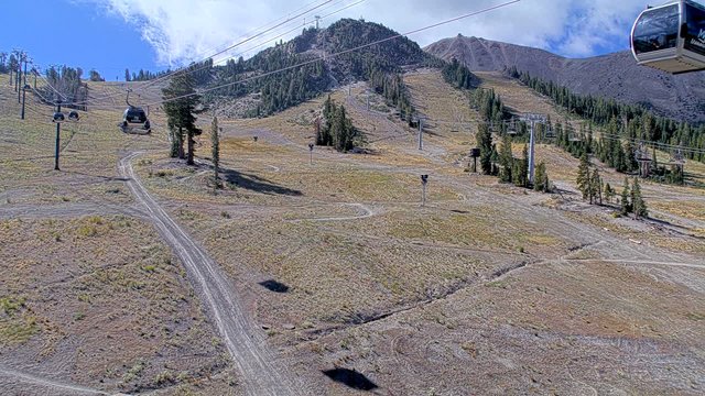 view from Mammoth Main Lodge on 2026-09-04