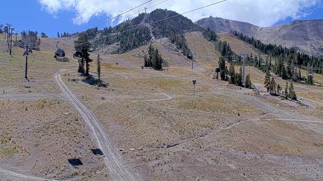 view from Mammoth Main Lodge on 2026-09-04