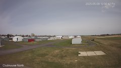 view from North view of Lacombe Airport on 2025-05-09
