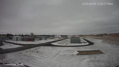 view from North view of Lacombe Airport on 2026-04-06