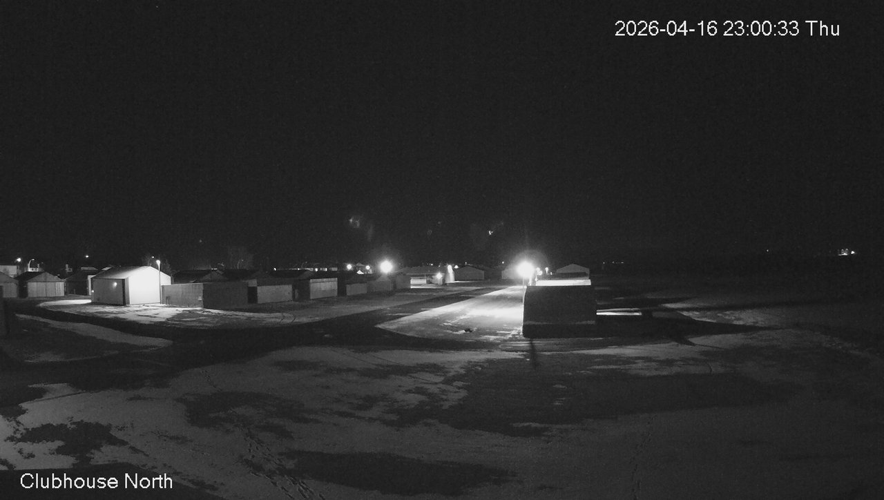 time-lapse frame, North view of Lacombe Airport webcam