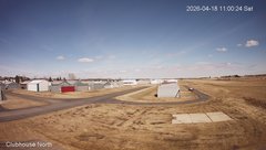 view from North view of Lacombe Airport on 2026-04-18