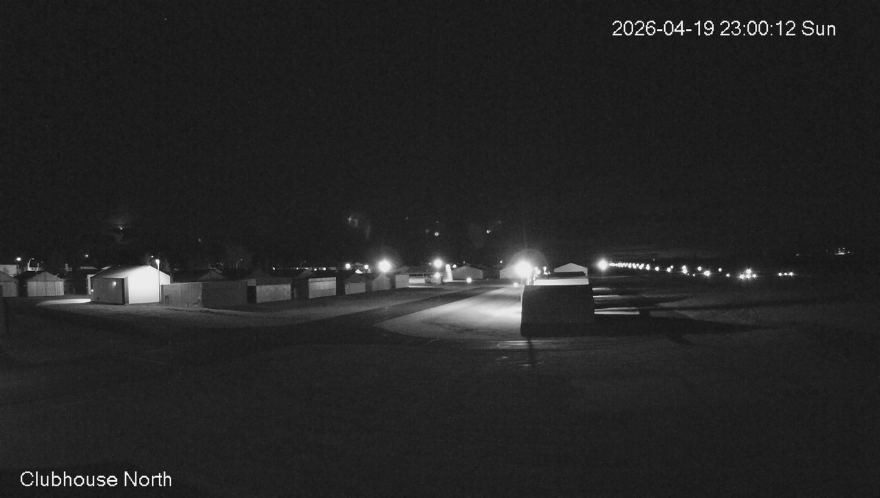 time-lapse frame, North view of Lacombe Airport webcam
