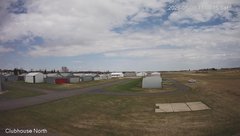 view from North view of Lacombe Airport on 2026-05-09