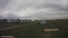 view from North view of Lacombe Airport on 2026-05-26