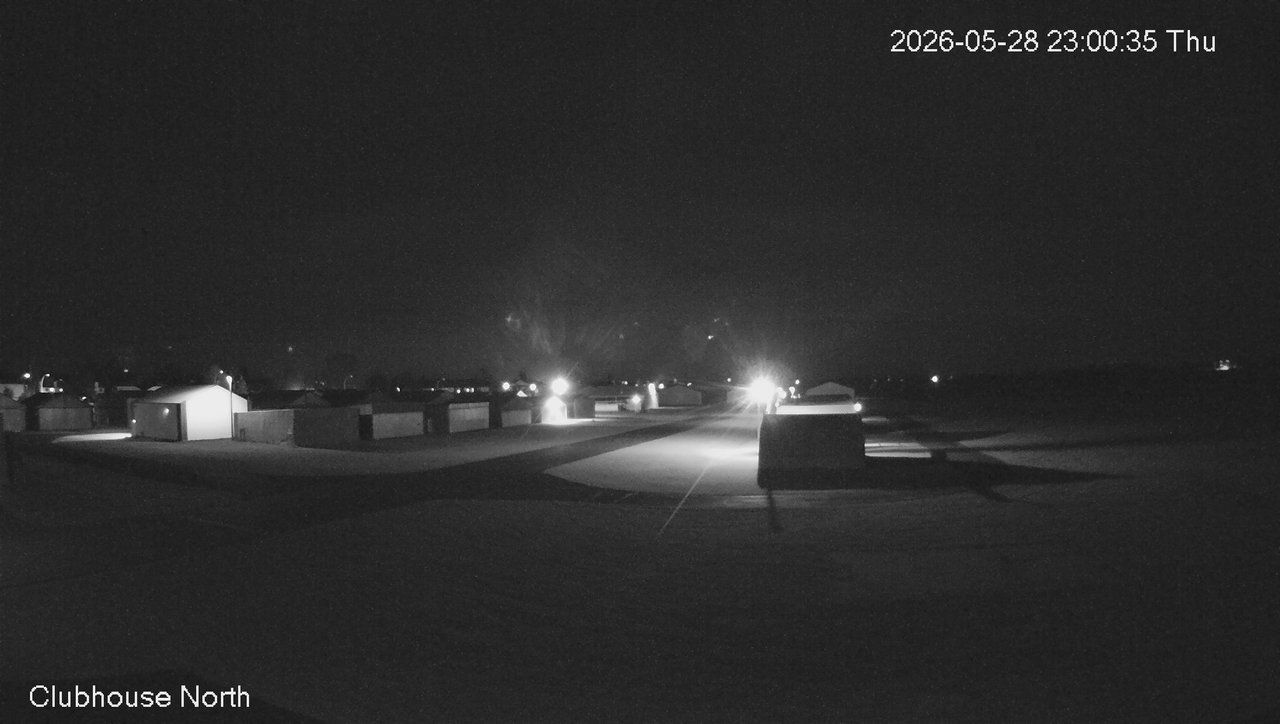 time-lapse frame, North view of Lacombe Airport webcam
