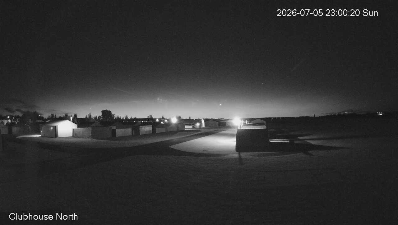 time-lapse frame, North view of Lacombe Airport webcam