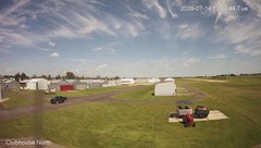 view from North view of Lacombe Airport on 2026-07-14