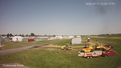 view from North view of Lacombe Airport on 2026-07-31
