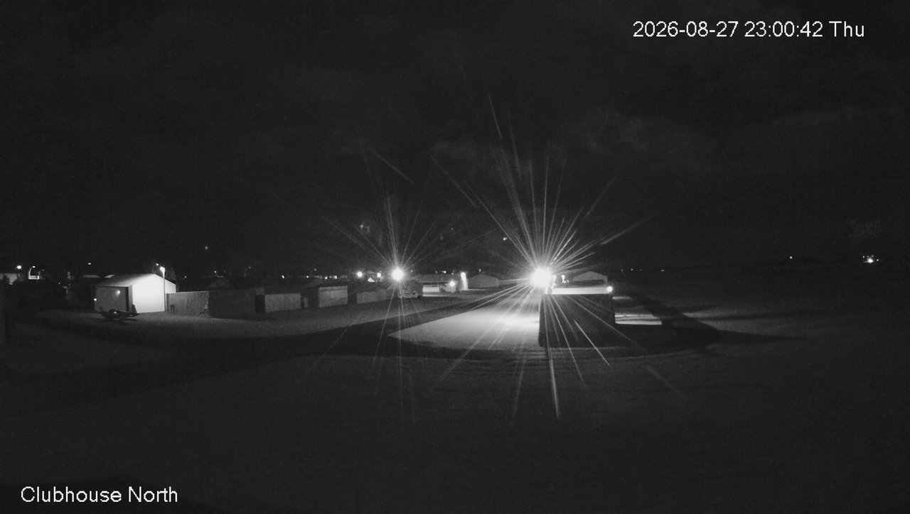 time-lapse frame, North view of Lacombe Airport webcam