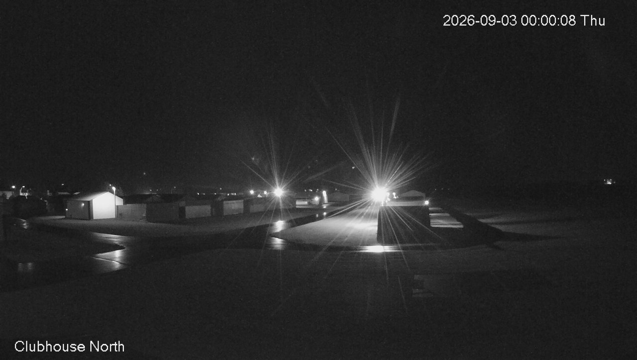 time-lapse frame, North view of Lacombe Airport webcam