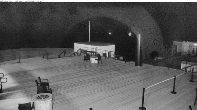 time-lapse frame, Palisades High Camp Views webcam
