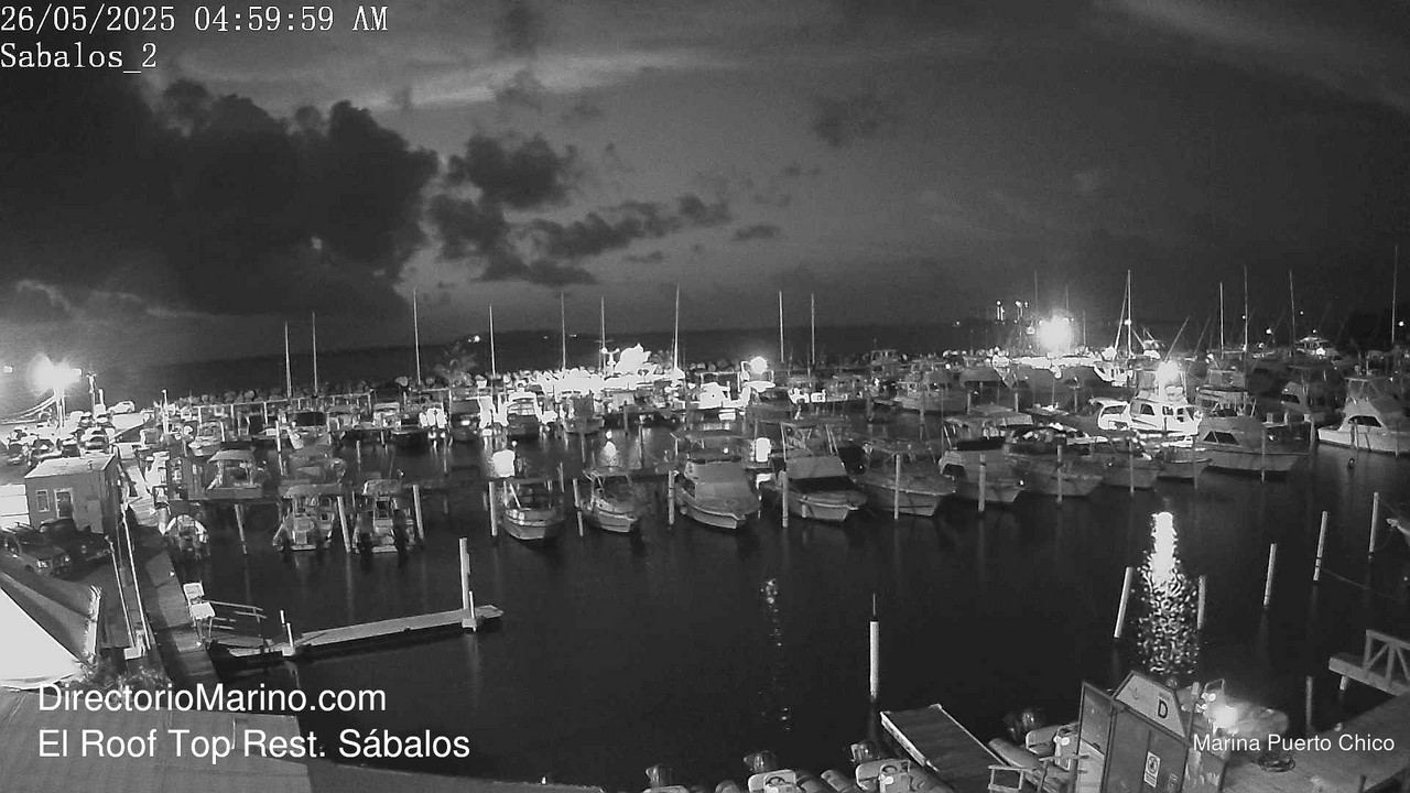 time-lapse frame, PuertoChico webcam