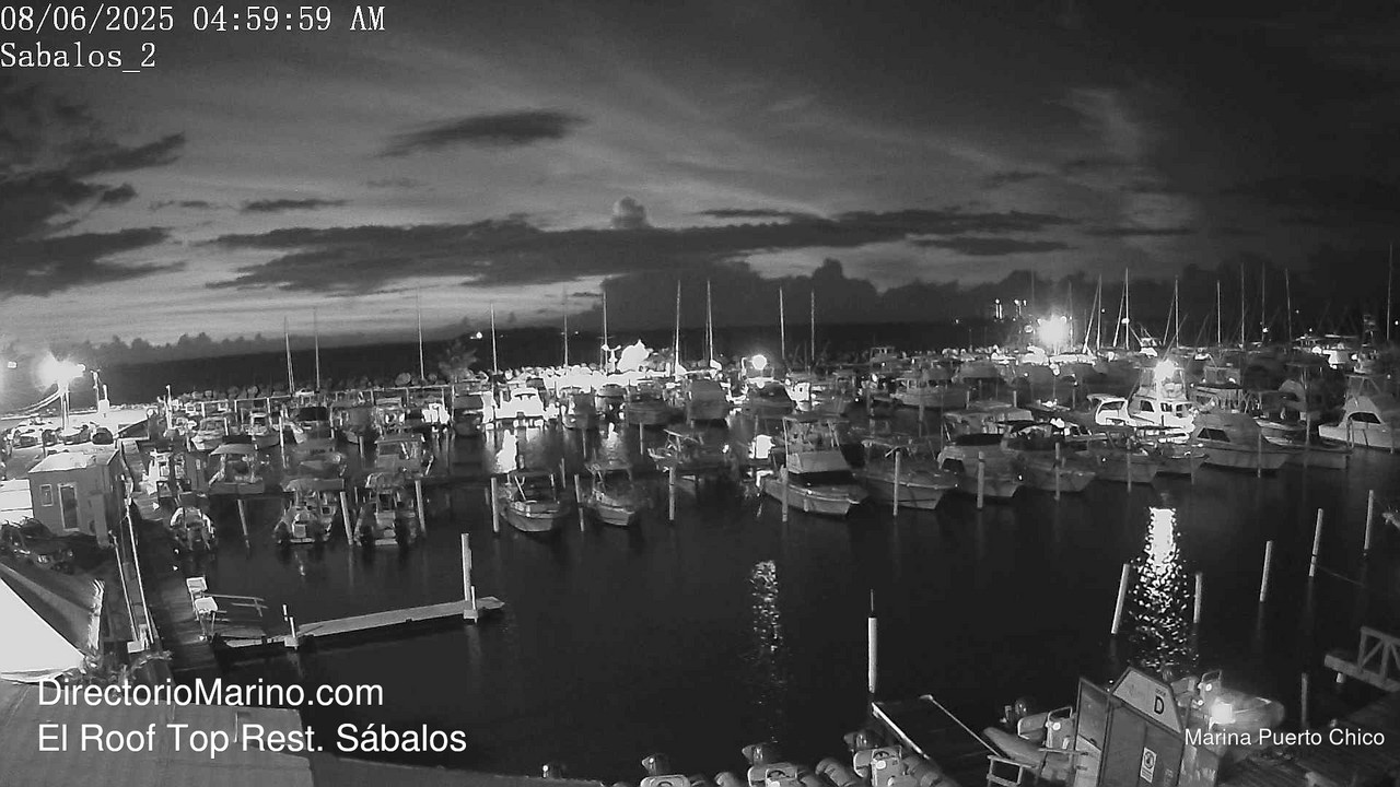 time-lapse frame, PuertoChico webcam