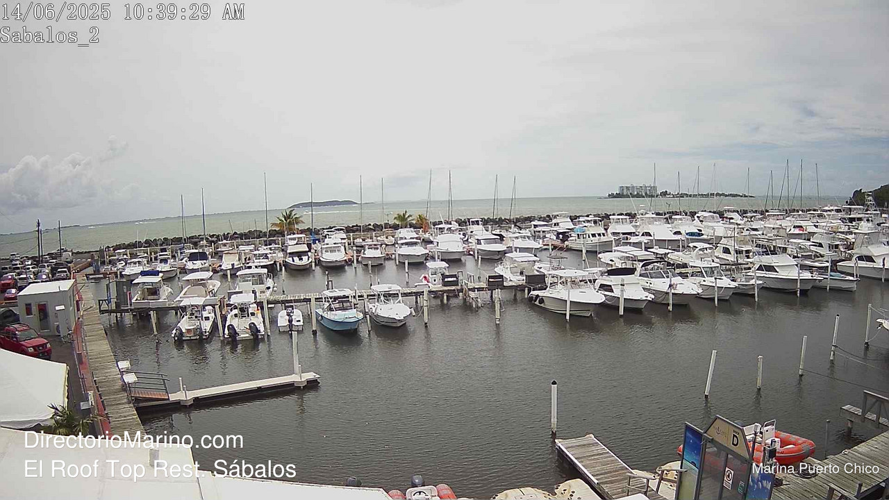 time-lapse frame, PuertoChico webcam