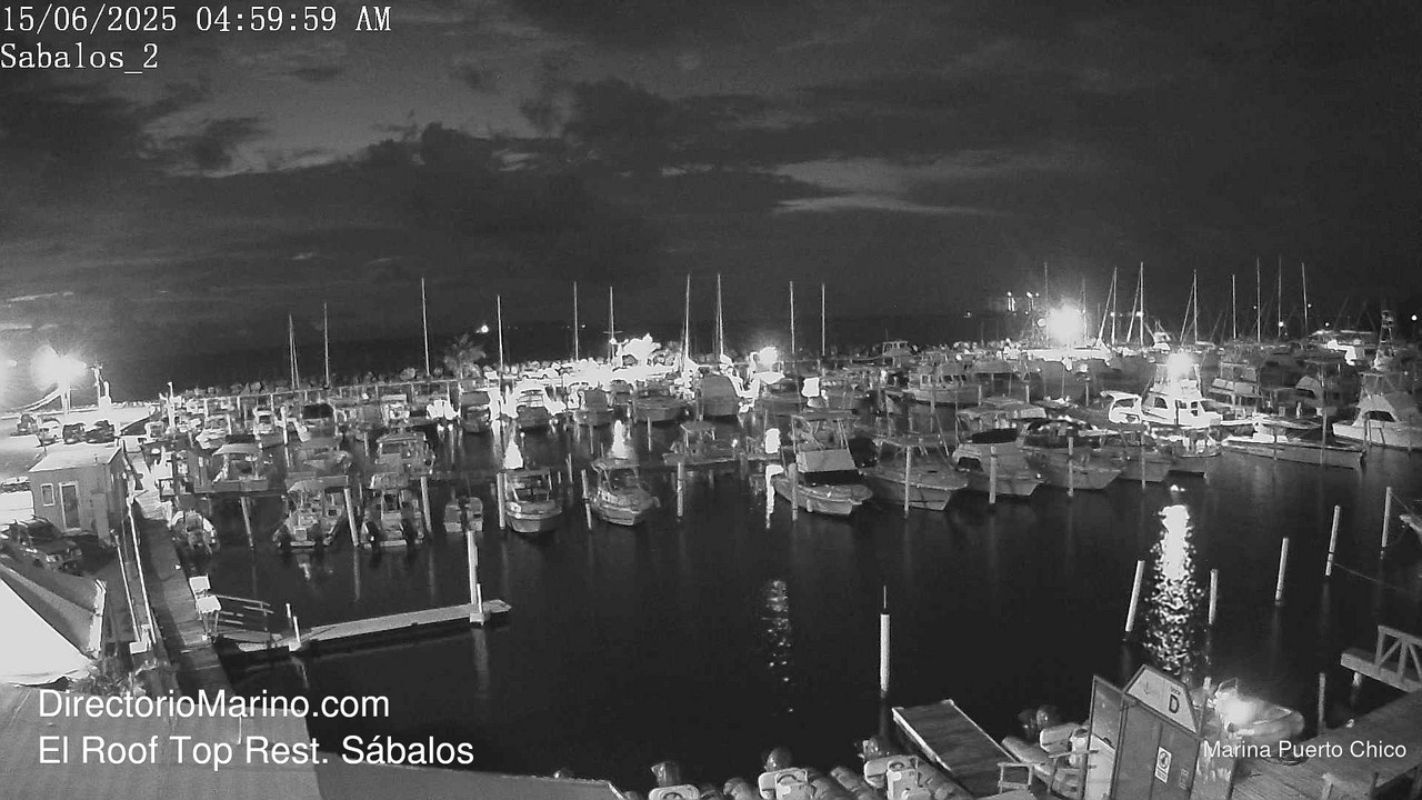 time-lapse frame, PuertoChico webcam