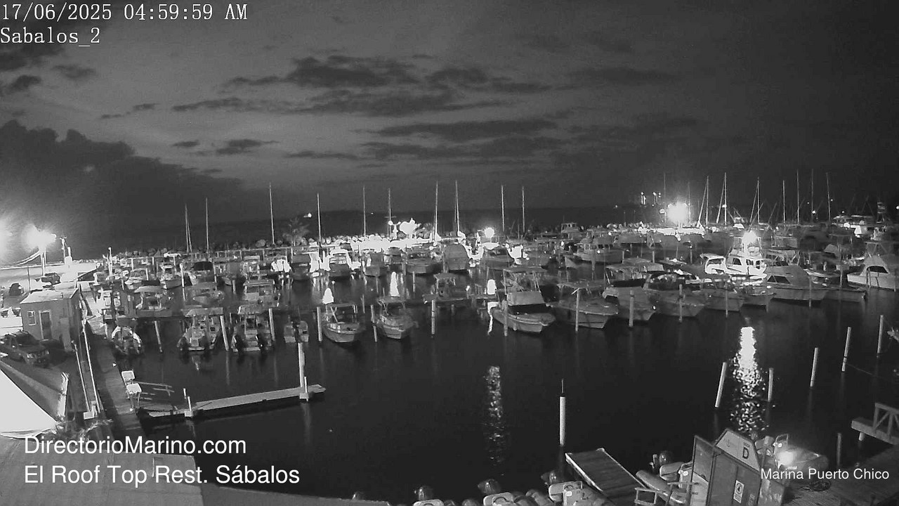 time-lapse frame, PuertoChico webcam