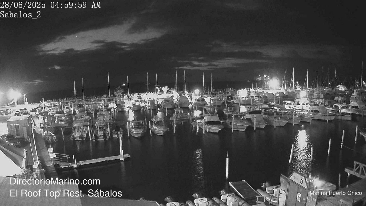 time-lapse frame, PuertoChico webcam