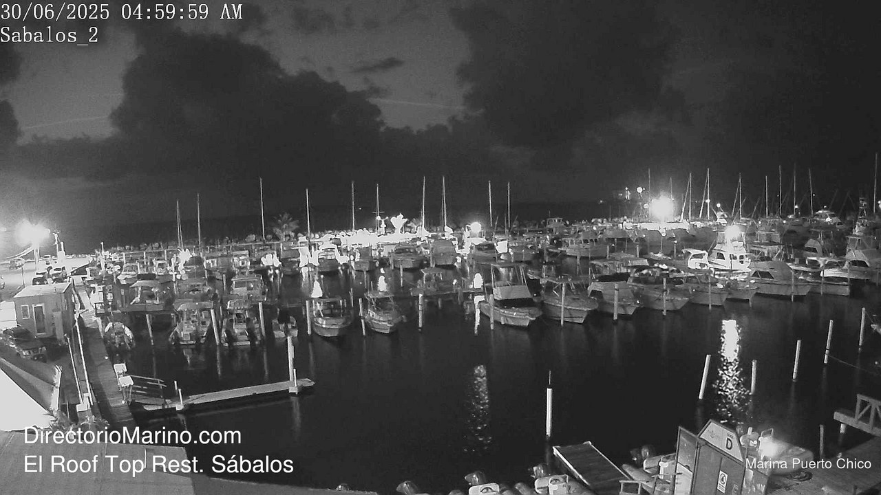 time-lapse frame, PuertoChico webcam