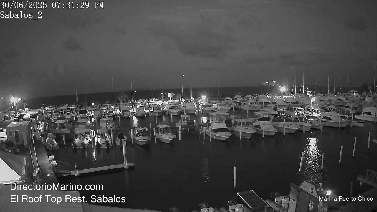 time-lapse frame, PuertoChico webcam