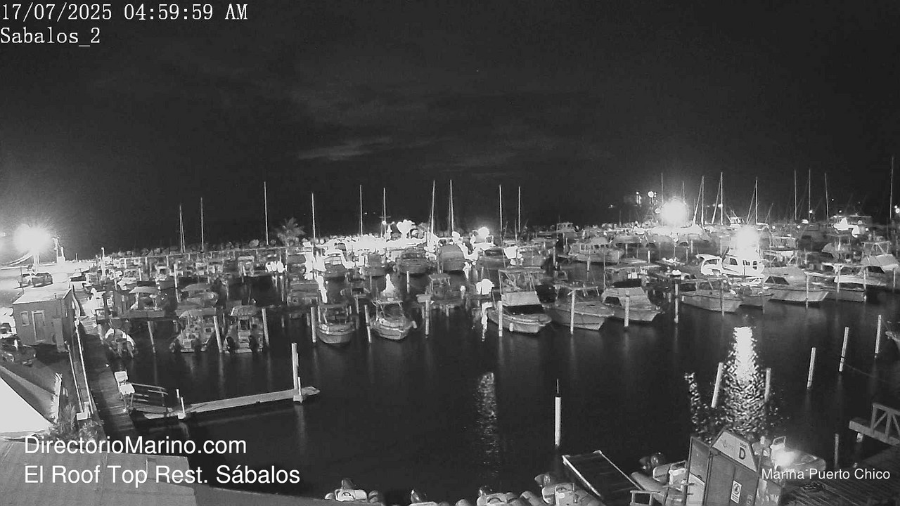 time-lapse frame, PuertoChico webcam