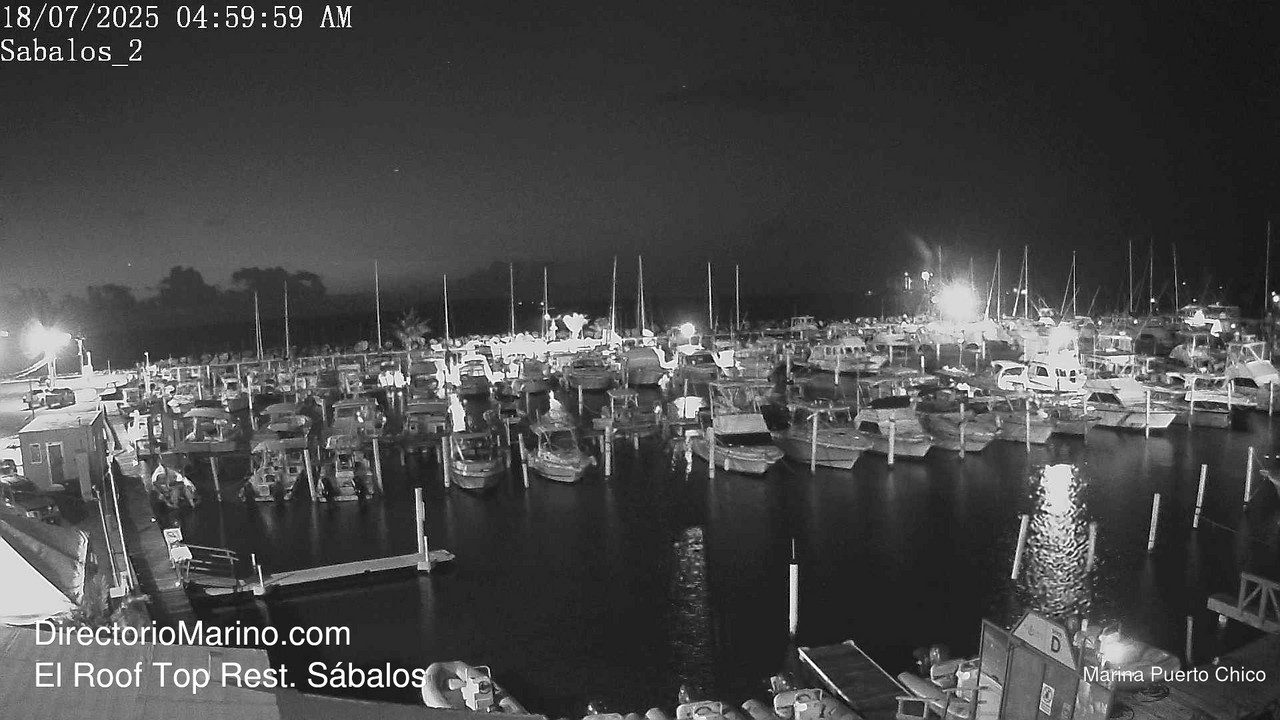 time-lapse frame, PuertoChico webcam