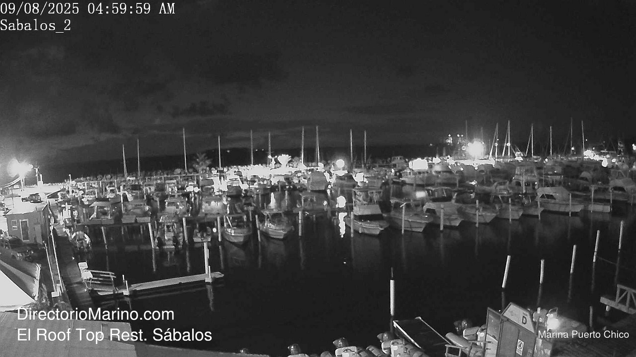 time-lapse frame, PuertoChico webcam