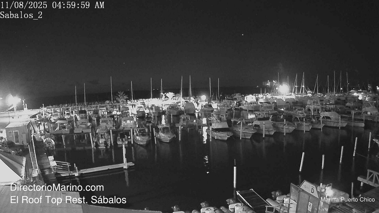 time-lapse frame, PuertoChico webcam