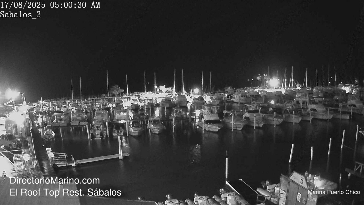 time-lapse frame, PuertoChico webcam