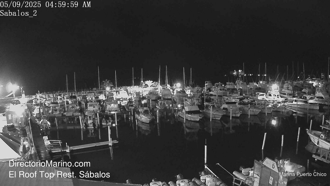 time-lapse frame, PuertoChico webcam
