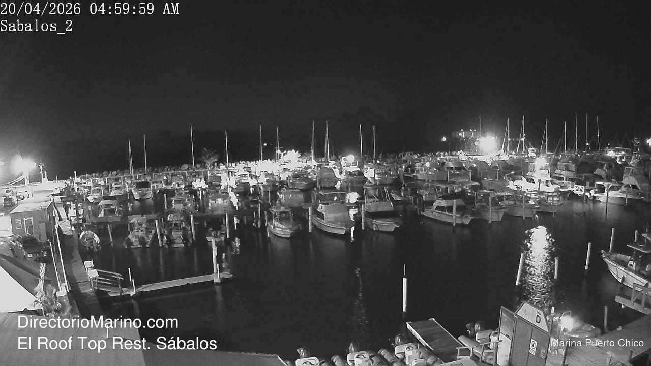 time-lapse frame, PuertoChico webcam