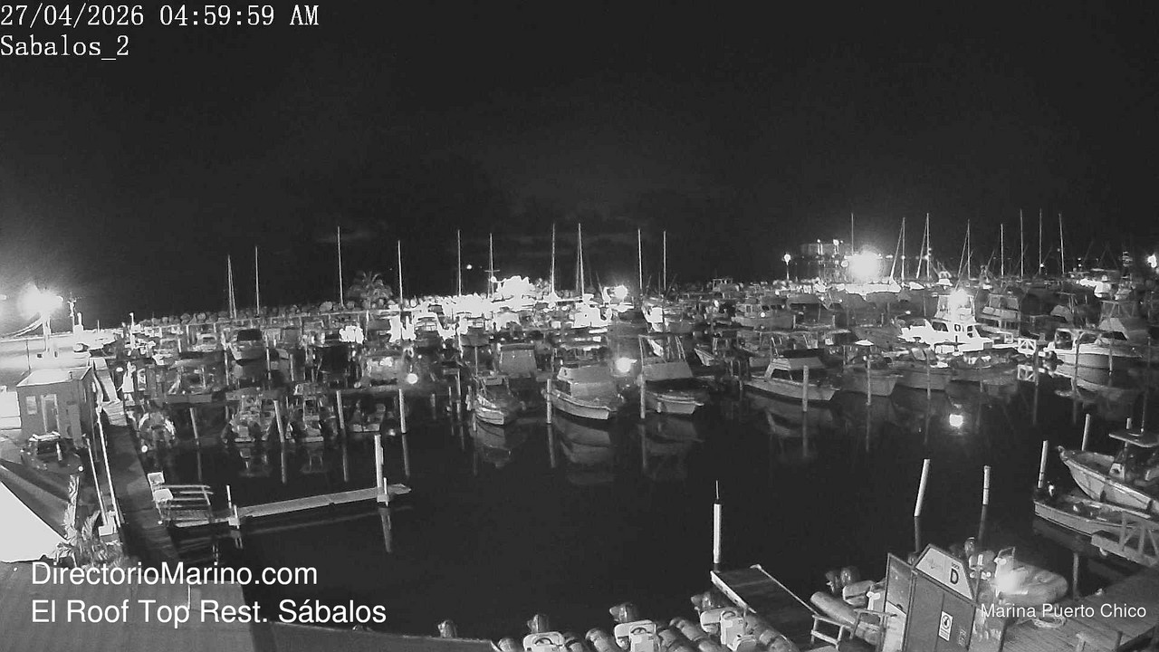 time-lapse frame, PuertoChico webcam