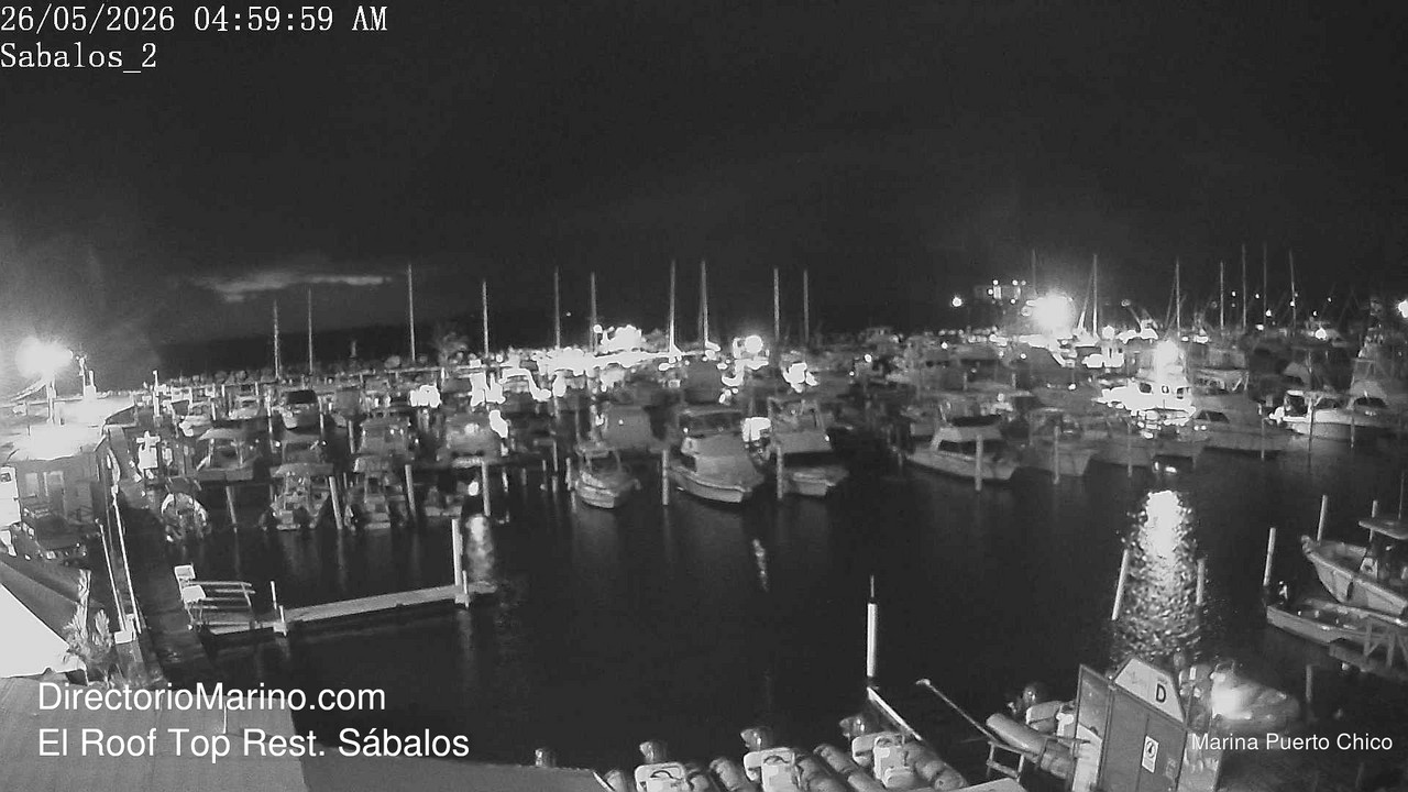 time-lapse frame, PuertoChico webcam