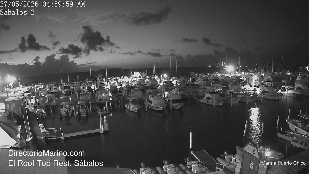 time-lapse frame, PuertoChico webcam