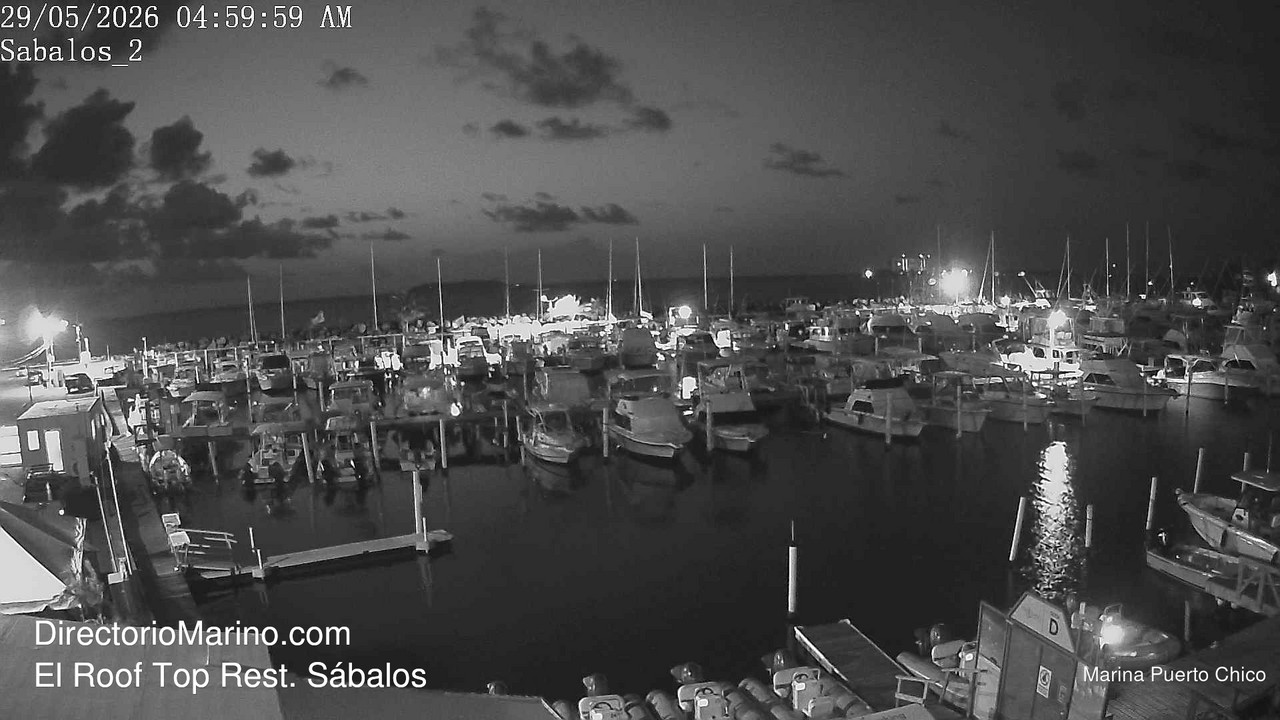 time-lapse frame, PuertoChico webcam