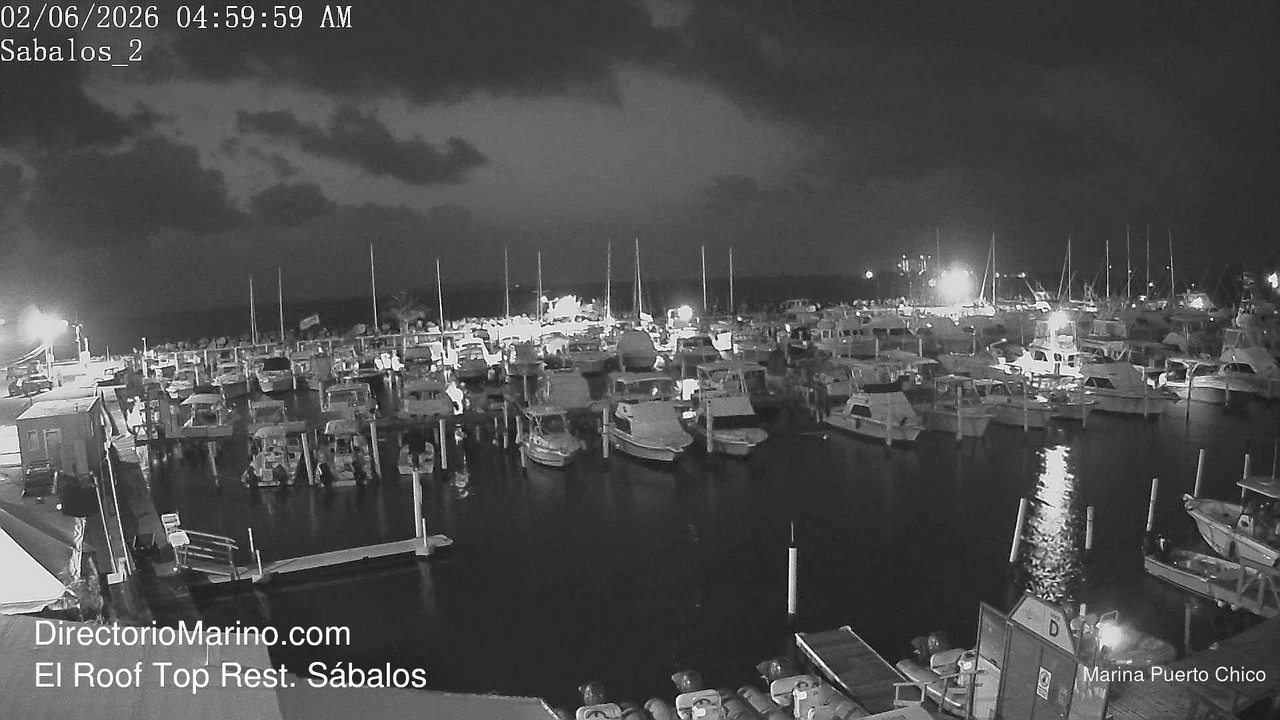 time-lapse frame, PuertoChico webcam