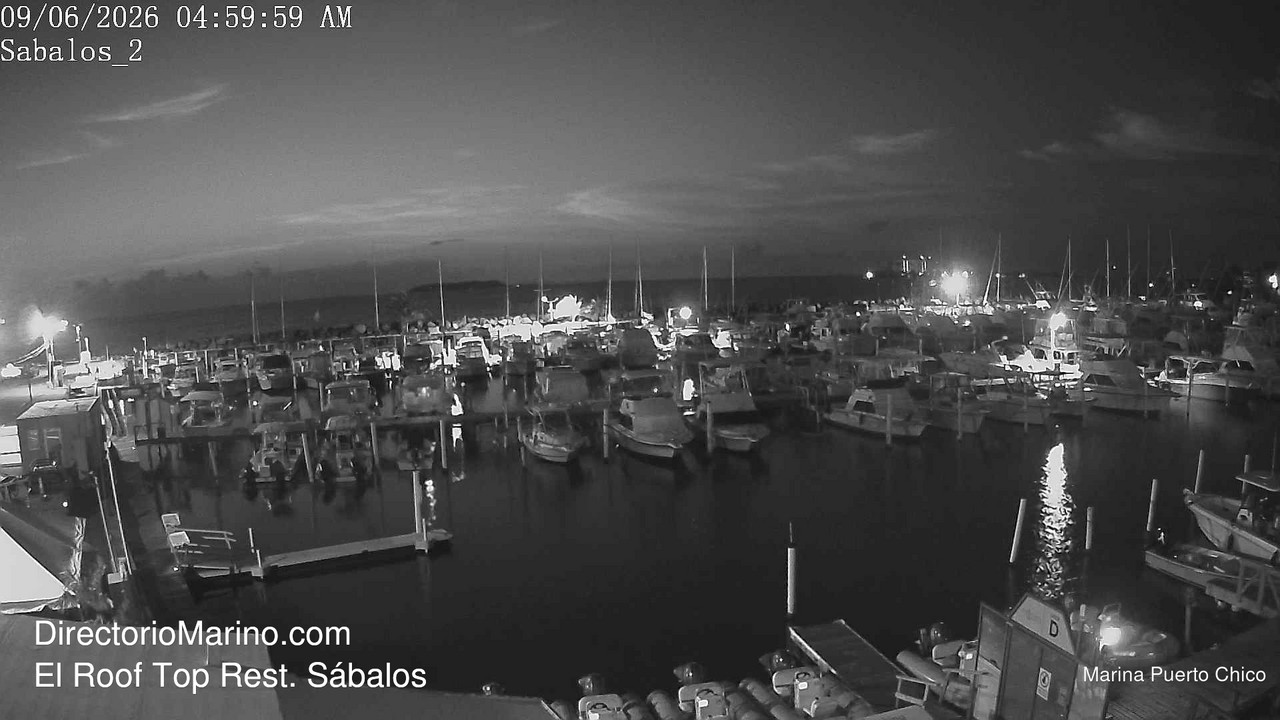 time-lapse frame, PuertoChico webcam