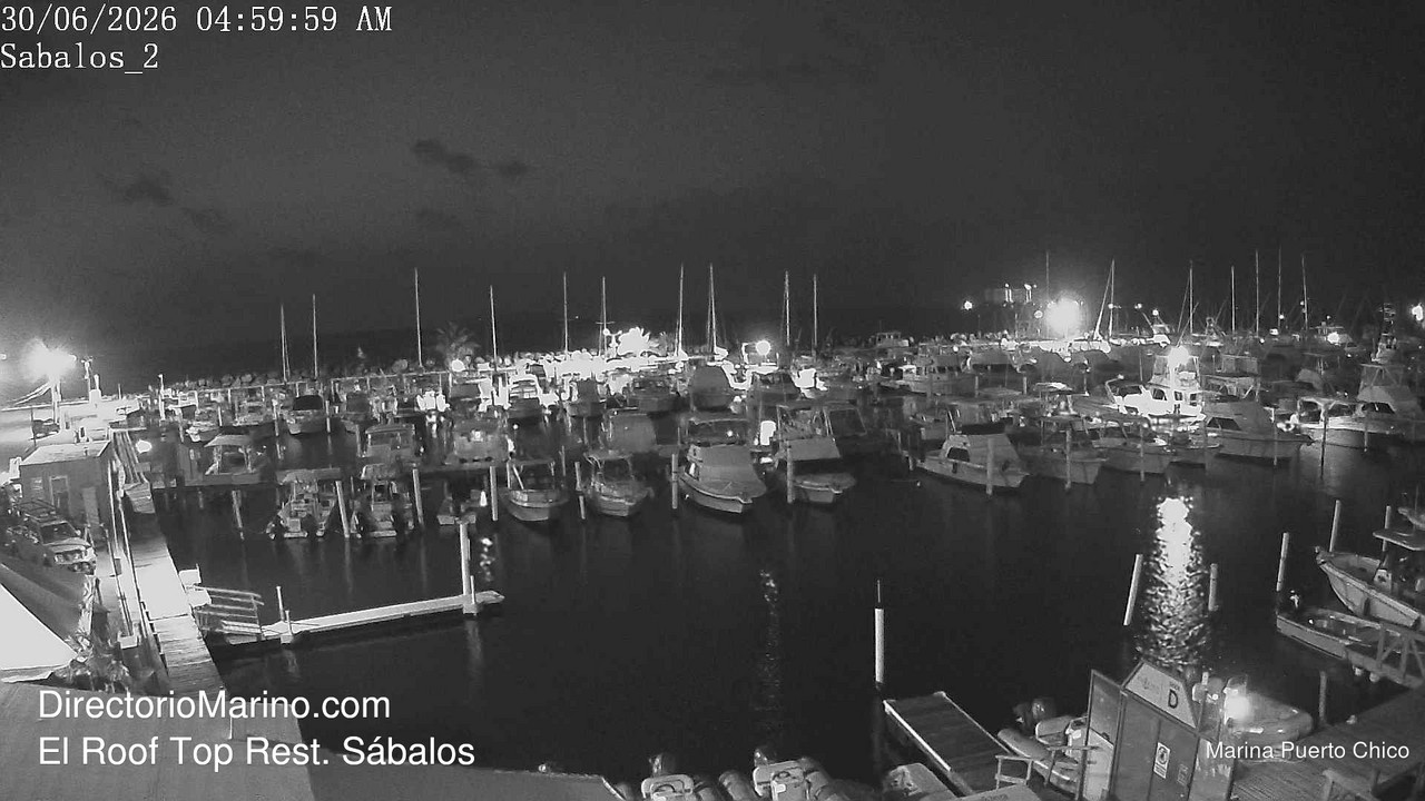 time-lapse frame, PuertoChico webcam