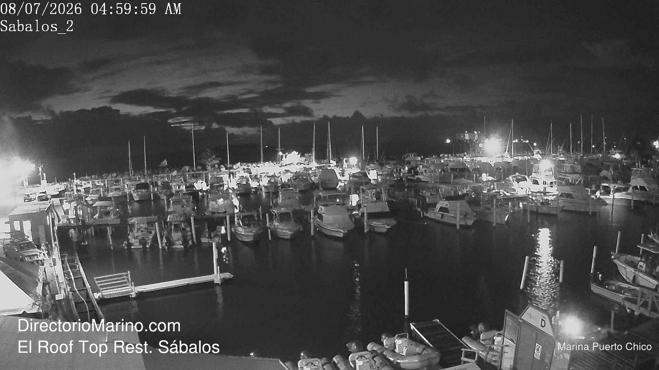 time-lapse frame, PuertoChico webcam