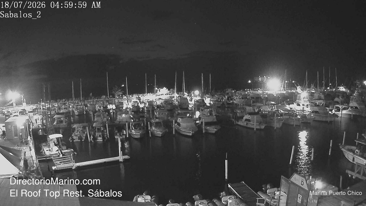 time-lapse frame, PuertoChico webcam
