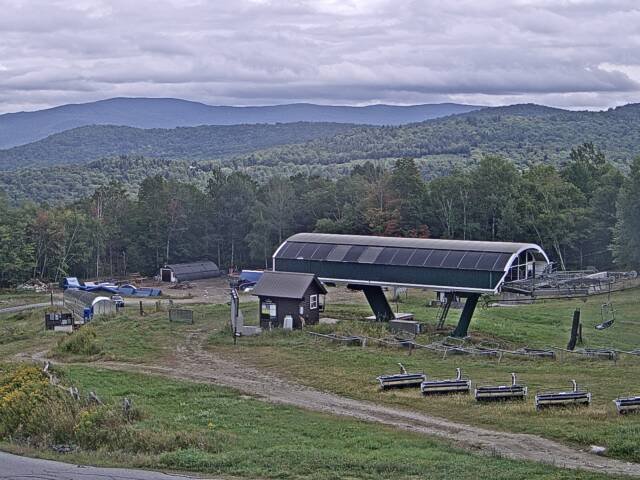 view from Sugarbush GMX Lift on 2026-09-02