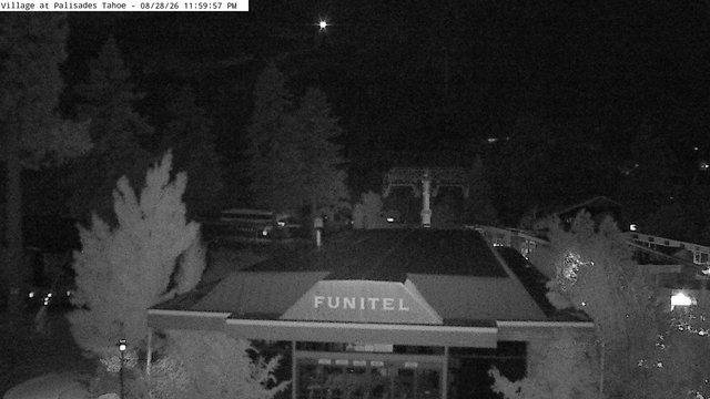 time-lapse frame, Palisades Tahoe Base Area webcam