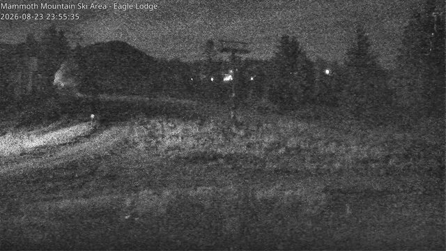time-lapse frame, Mammoth Eagle Lodge webcam