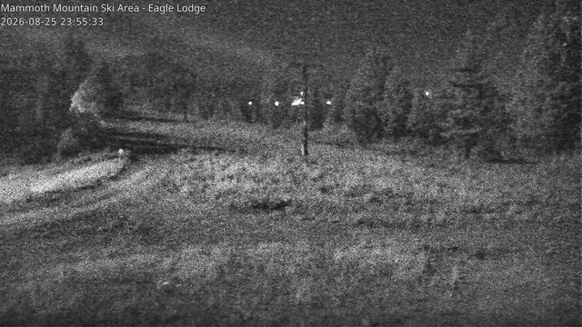 time-lapse frame, Mammoth Eagle Lodge webcam