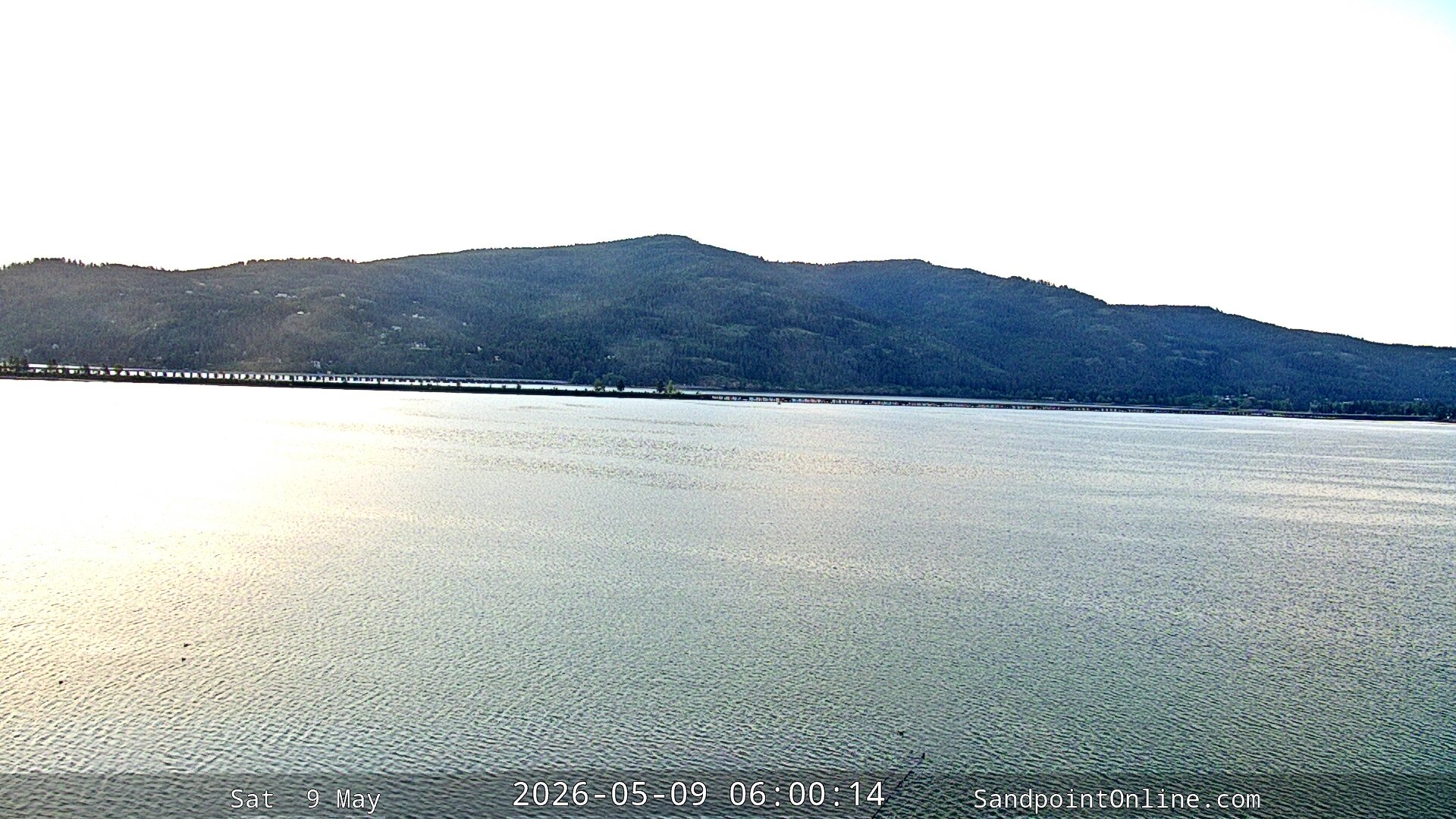 time-lapse frame, Sandpoint Online - Long Bridge webcam