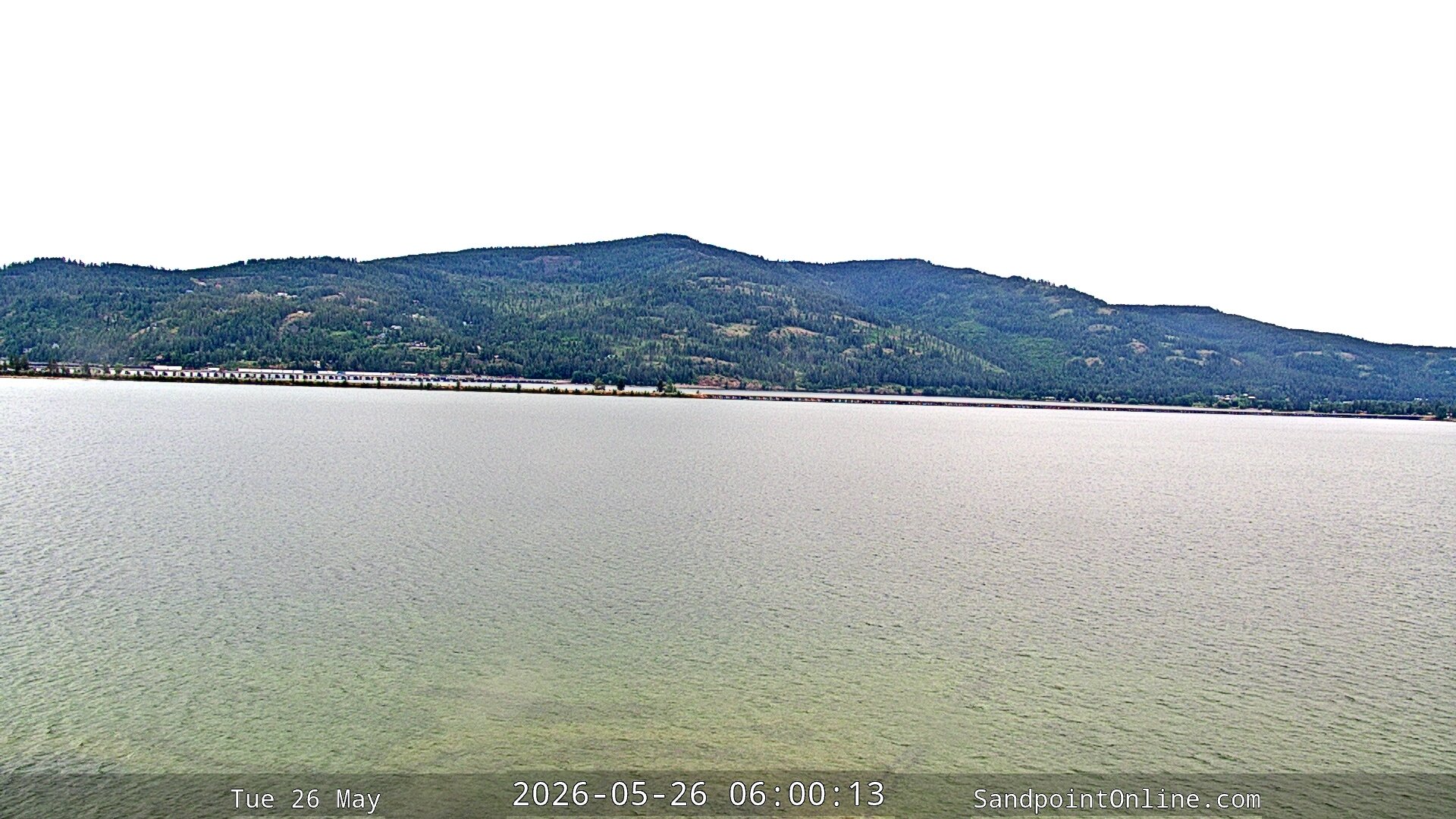 time-lapse frame, Sandpoint Online - Long Bridge webcam