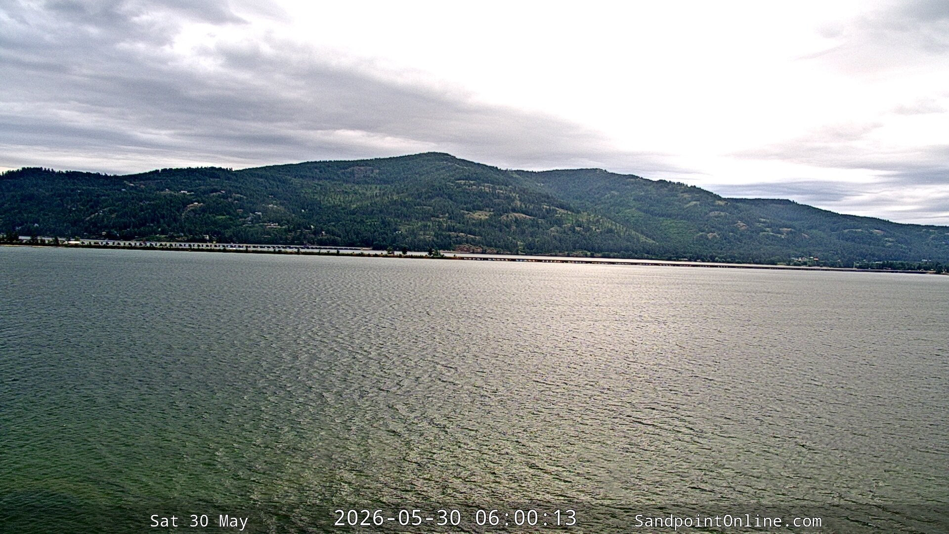 time-lapse frame, Sandpoint Online - Long Bridge webcam