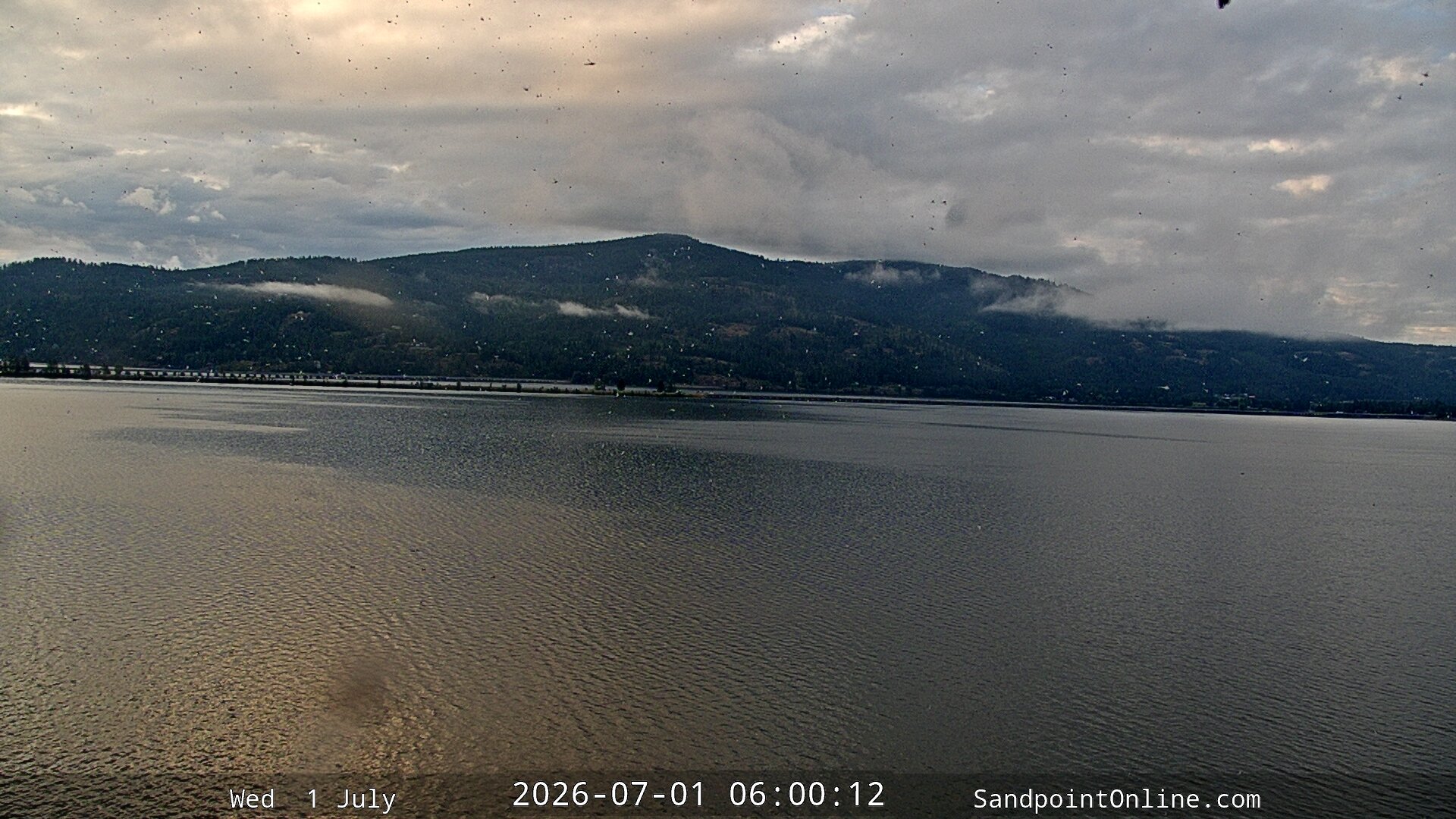 time-lapse frame, Sandpoint Online - Long Bridge webcam