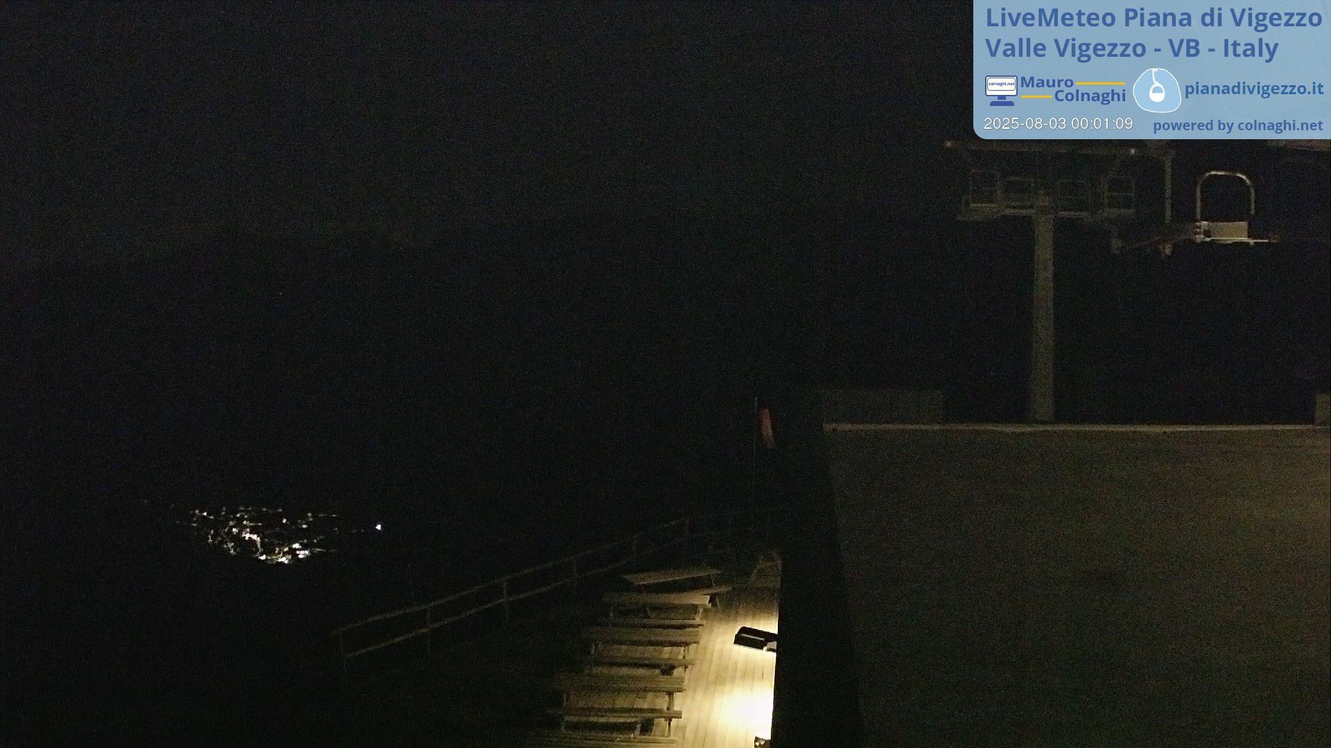 time-lapse frame, Piana di Vigezzo 1 webcam