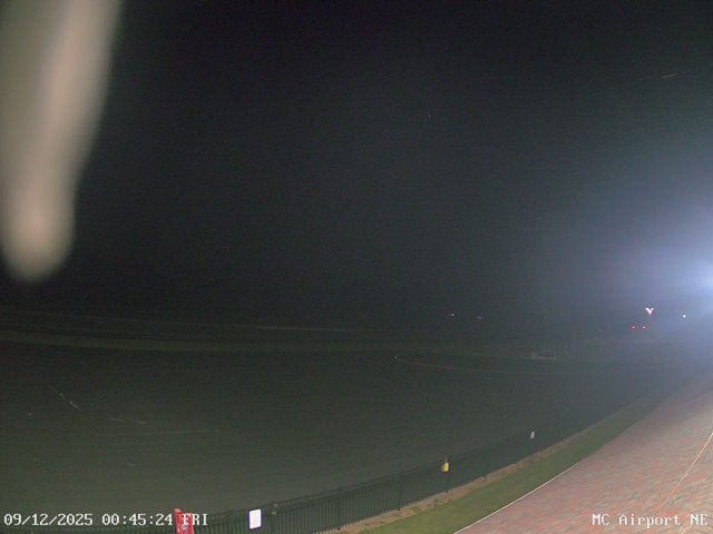time-lapse frame, Mifflin County Airport (east) webcam
